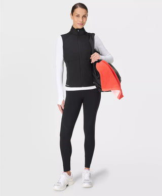 Sweaty Betty Power 7/8 Workout Leggings | Black/White