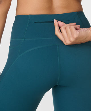 Sweaty Betty Power 7/8 Workout Leggings | Deep Green