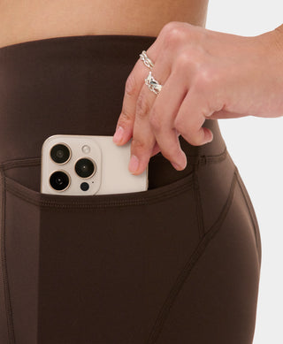 Sweaty Betty Power 7/8 Workout Leggings | Espresso Brown