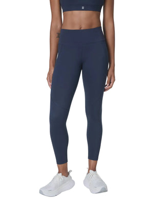 Sweaty Betty Power 7/8 Workout Leggings | Navy Blue