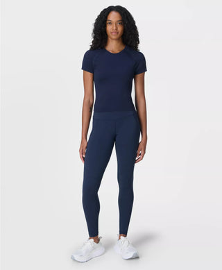 Sweaty Betty Power 7/8 Workout Leggings | Navy Blue