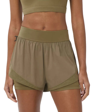 Sweaty Betty Tempo Run 4" Shorts | Khaki Brown