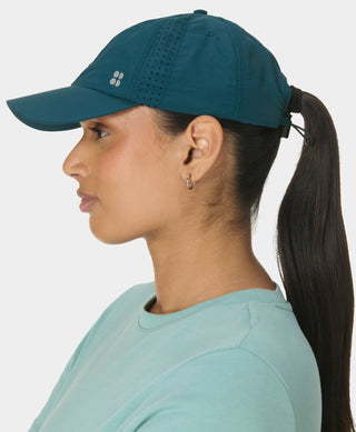 Sweaty Betty Swiftie Pace Cap | Deep Green