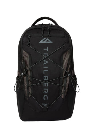 Trailberg Mavot 28L Backpack | Black/ Volcano Grey