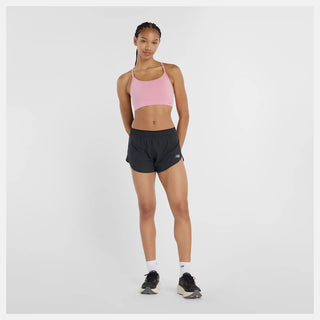 New Balance Essential Yoga Bra | Pink Taffy