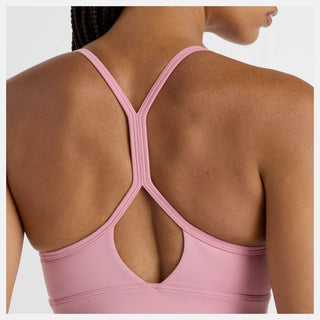 New Balance Essential Yoga Bra | Pink Taffy
