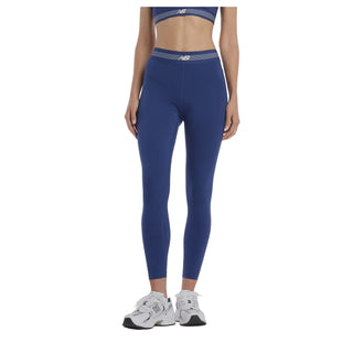 New Balance Womens AC Leggings 25" | Blue Oyster