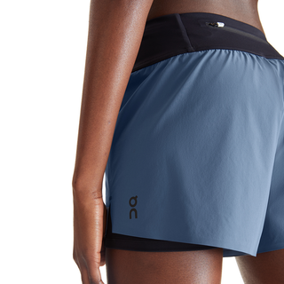 On Womens Running Shorts | Stellar/Black