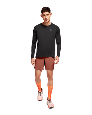 On Mens Lightweight Shorts | Auburn/Black