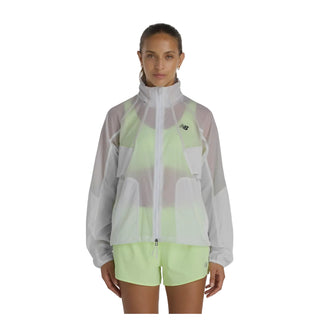 New Balance Womens RC Jacket | Grey Matter