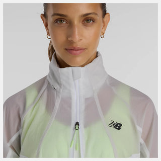 New Balance Womens RC Jacket | Grey Matter