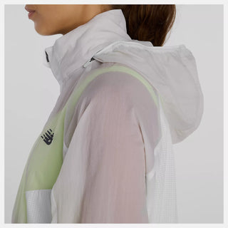 New Balance Womens RC Jacket | Grey Matter