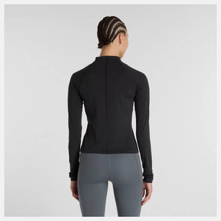 New Balance Womens Harmony Fitted Full Zip | Black