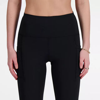 New Balance Womens Sleek Pocket High Rise Legging 27 | Black