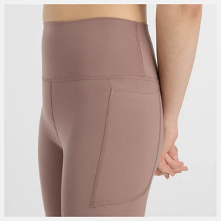 New Balance Harmony Pocket High Rise Leggings | Earth Shadow