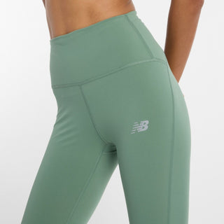 New Balance 27" Sleek Pocket High Rise Legging | Dark Juniper