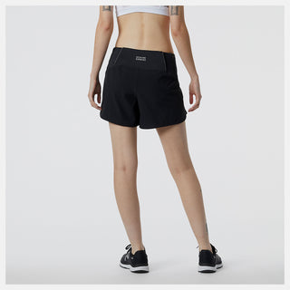 New Balance Womens Impact Run 5" Shorts | Black