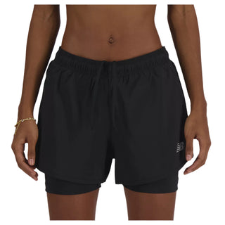 New Balance Women Sport Essential 2-in-1 Short 3 | Black
