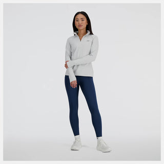 New Balance Sport Essentials Space Dye 1/4 Zip | Ash Heather