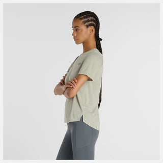 New Balance Womens Athletics Tee | Garter Snake