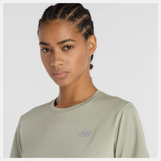 New Balance Womens Athletics Tee | Garter Snake