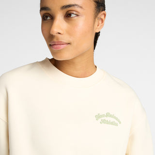 New Balance Linear Heritage Fleece Crew | Permafrost