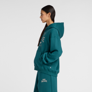 New Balance Womens Trackside Fleece Hoodie | Medusa