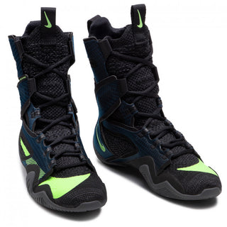 NIKE HYPER KO 2 BOXING SHOES | BLACK/METALLIC COOL GREY - Taskers Sports