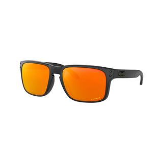 Oakley Holbrook Sunglasses | Matte Black/Prizm Ruby