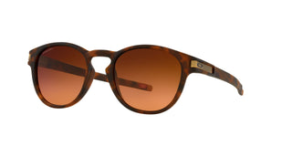 Oakley Latch Sunglasses | Matte Brown Tortoise/Prizm Brow Gradient