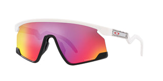 Oakley BXTR Sunglasses | Matte White/Prizm Road