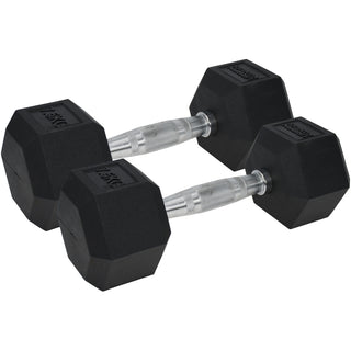 UF PRO HEX DUMBBELL PAIR | 7.5KG - CLICK & COLLECT ONLY - Taskers Sports