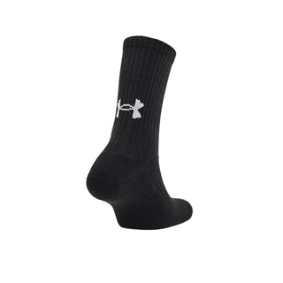 UNDER ARMOUR CORE CREW SOCKS 3 PACK | BLACK - Taskers Sports