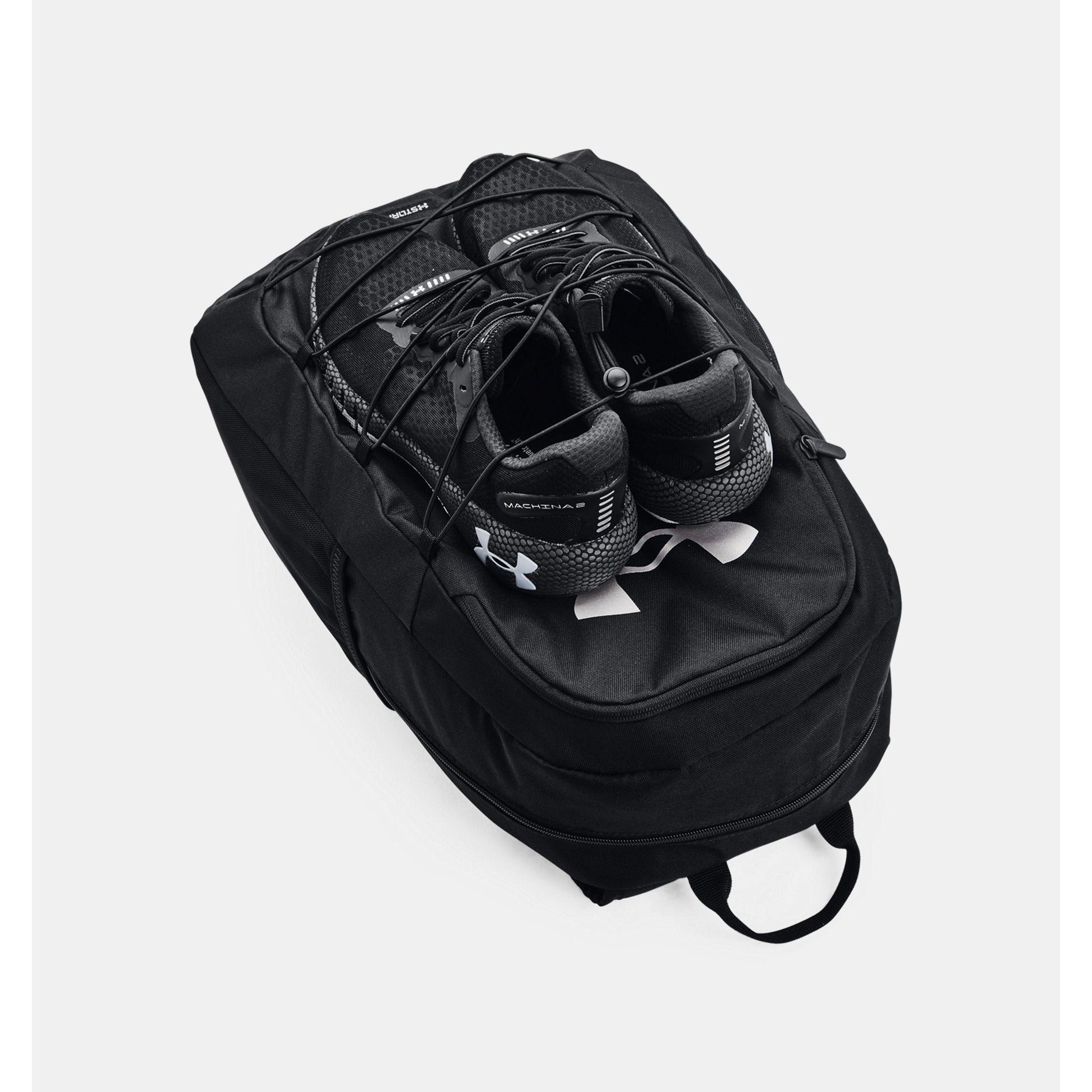 Under Armour Hustle Sport Backpack Black Taskers Sports