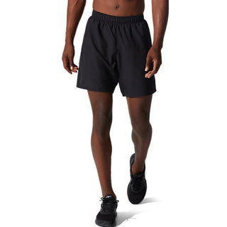 ASICS MENS CORE 2-IN-1 7" SHORTS | PERFORMANCE BLACK - Taskers Sports