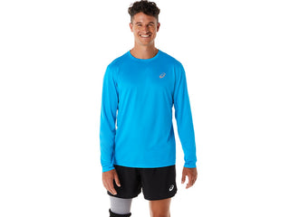 Asics Mens Core Long Sleeved Tee | Island Blue