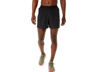 Asics Mens Road 5" Short | Performance Black