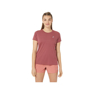 Asics Womens Core SS Tee | Brisket Red