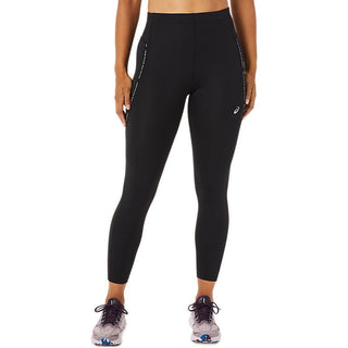 Asics Womens Race High Waist Tight | Performance Black