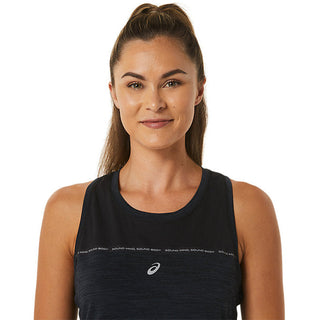 Asics Womens Race Tank | Performance Black