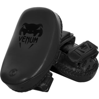 VENUM LIGHT KICK-PADS PAIR | MATTE BLACK - Taskers Sports