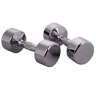 YORK FITNESS CHROME DUMBBELL CLUBPACK 1KG - 10KG - Taskers Sports