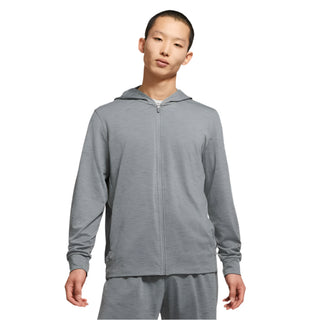 NIKE MENS DRI-FIT YOGA FZ JACKET | SMOKE GREY/IRON GREY - Taskers Sports