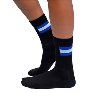 ON UNISEX TENNIS SOCK | BLACK/INDIGO - Taskers Sports