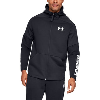 UNDER ARMOUR MENS MOVE LIGHT FZ JACKET | BLACK - Taskers Sports