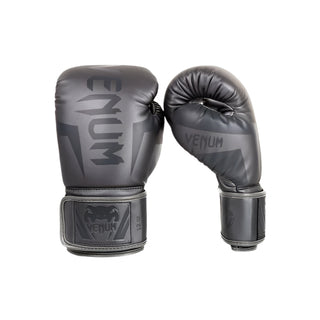 VENUM ELITE BOXING GLOVES | GREY/GREY - Taskers Sports