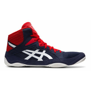 ASICS MENS SNAPDOWN 3 BOXING BOOTS | PEACOAT/CLASSIC RED - Taskers Sports