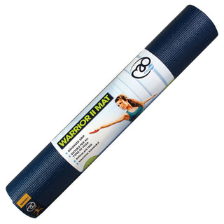 Warrior Yoga II Mat Dark Blue 4mm - Taskers Sports