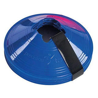PRECISION SLEEVED SET OF 10 SAUCER CONES | BLUE - Taskers Sports