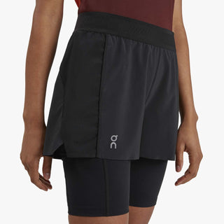 ON WOMENS ACTIVE SHORTS | BLACK - Taskers Sports